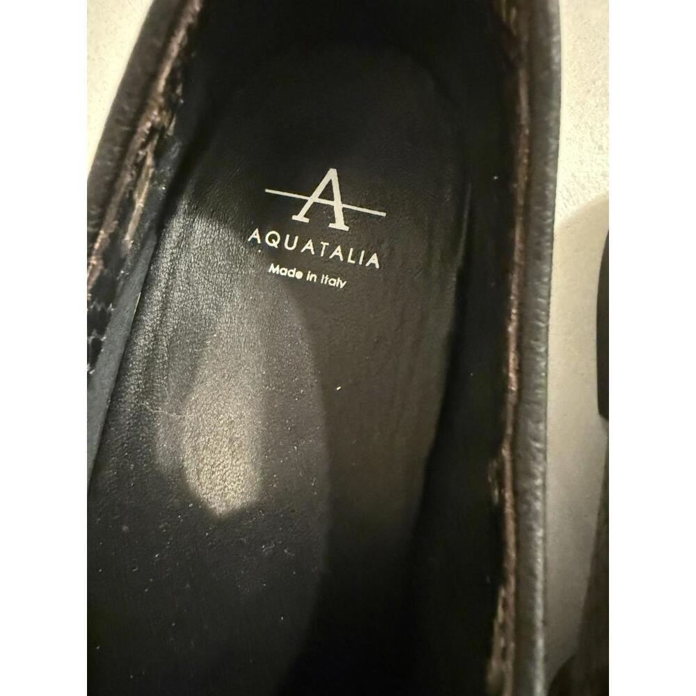 Aquatalia women’s Revy waterproof slipon leather loafers size 9 snake skin print - Picture 7 of 8
